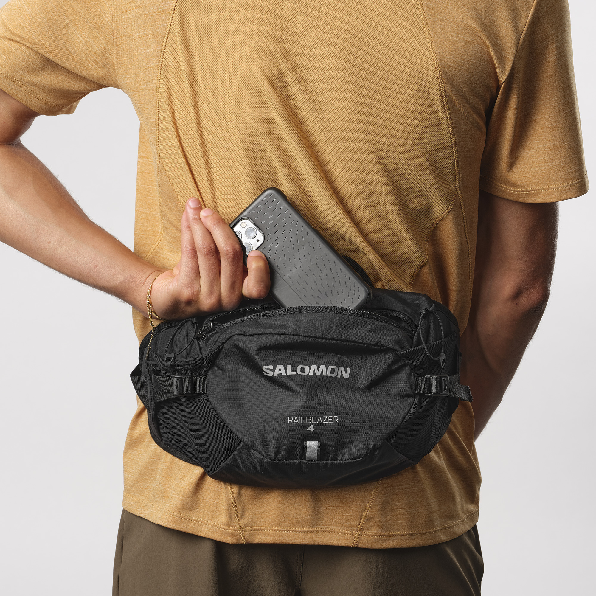 Salomon Trailblazer Waist Bag Black/Alloy | Buy Salomon